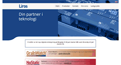 Desktop Screenshot of liros.se